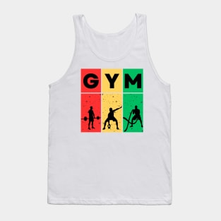 Hustlin in Gym Tank Top